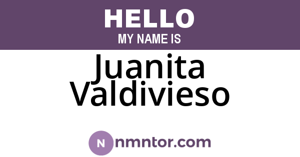 Juanita Valdivieso