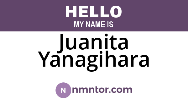 Juanita Yanagihara