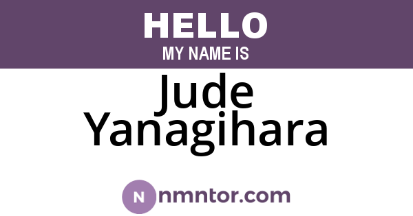 Jude Yanagihara
