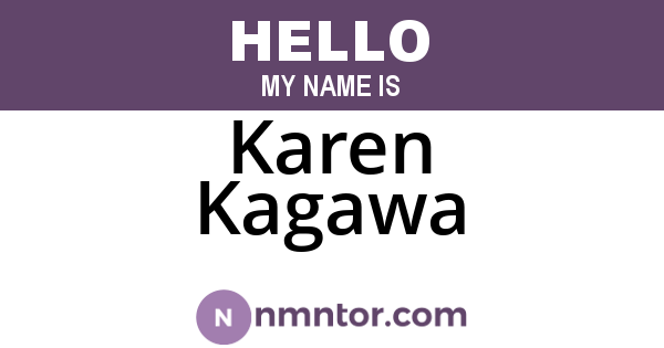 Karen Kagawa