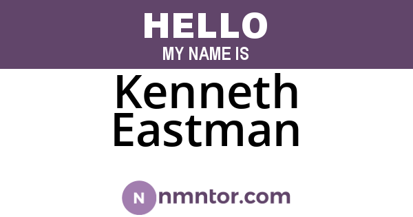 Kenneth Eastman