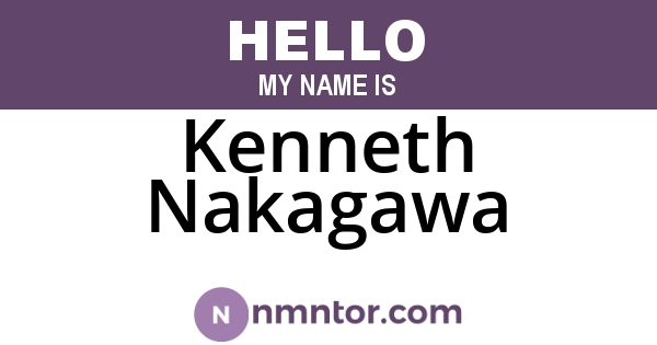 Kenneth Nakagawa