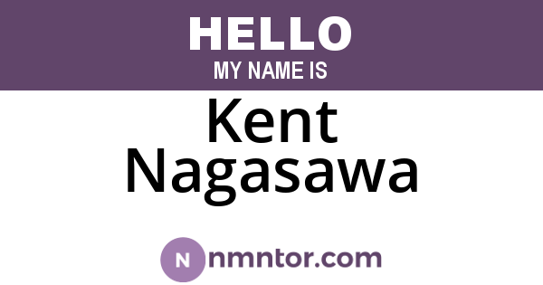 Kent Nagasawa