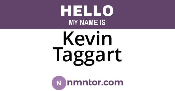 Kevin Taggart