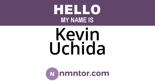 Kevin Uchida