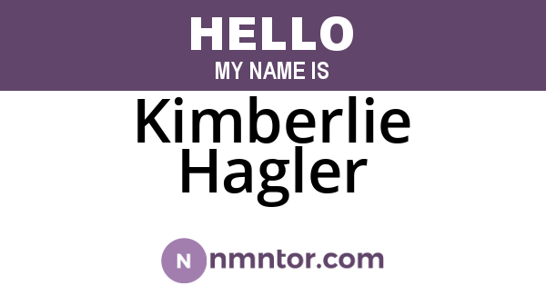Kimberlie Hagler