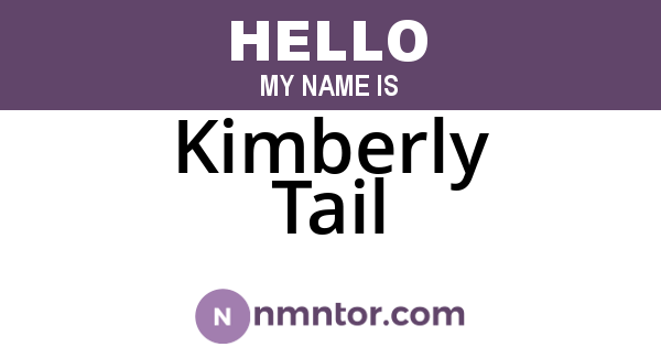 Kimberly Tail