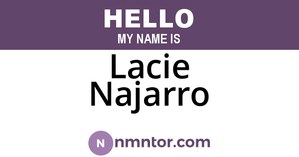 Lacie Najarro