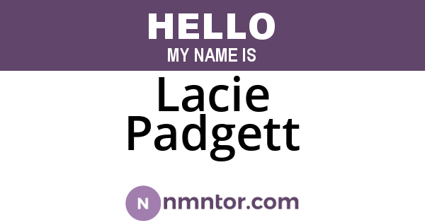 Lacie Padgett