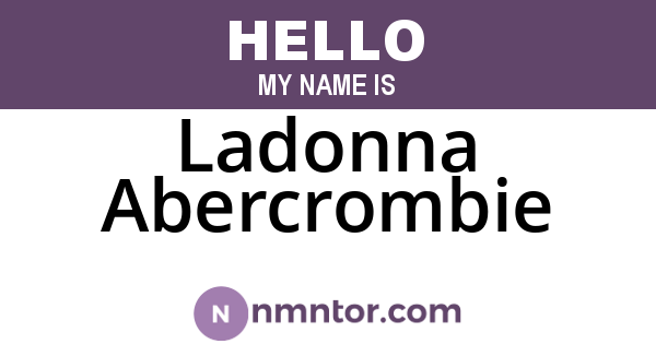 Ladonna Abercrombie