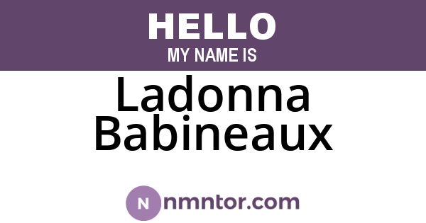 Ladonna Babineaux