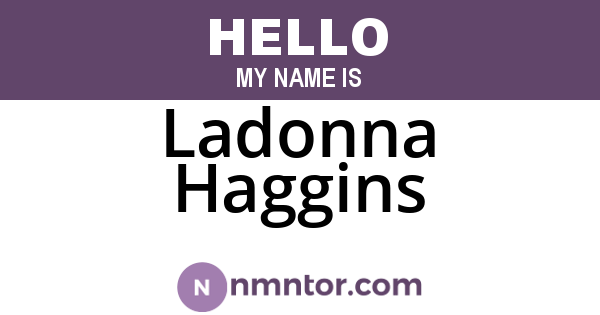 Ladonna Haggins