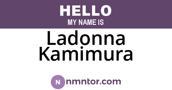 Ladonna Kamimura