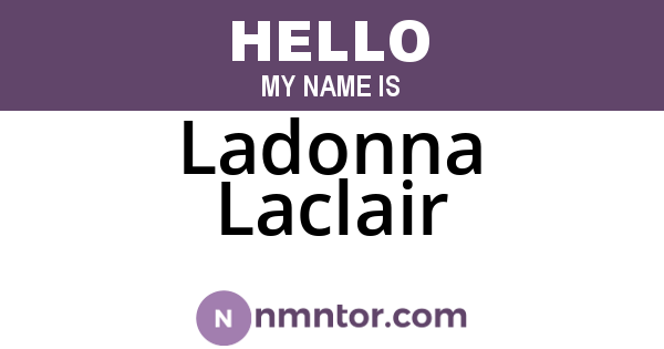 Ladonna Laclair