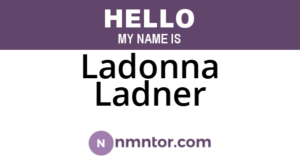 Ladonna Ladner