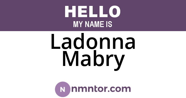 Ladonna Mabry