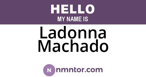 Ladonna Machado