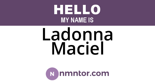 Ladonna Maciel