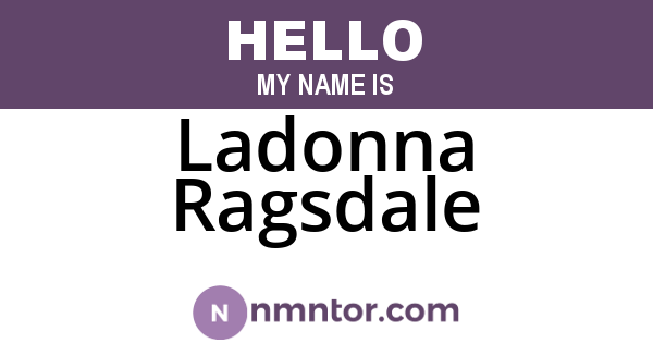Ladonna Ragsdale
