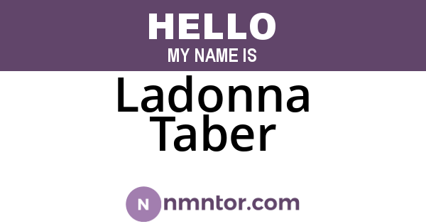 Ladonna Taber