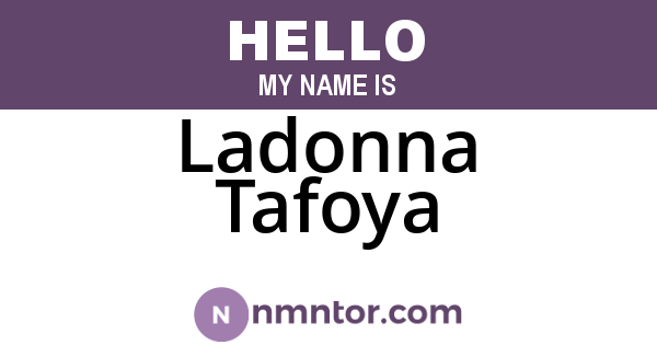 Ladonna Tafoya