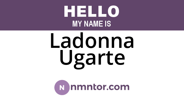 Ladonna Ugarte