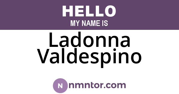Ladonna Valdespino