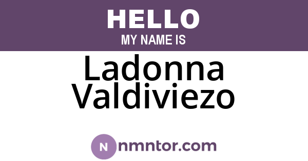 Ladonna Valdiviezo