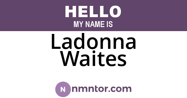 Ladonna Waites