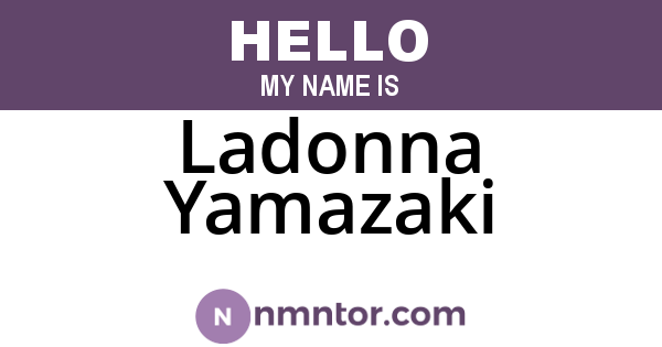 Ladonna Yamazaki