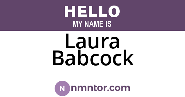 Laura Babcock