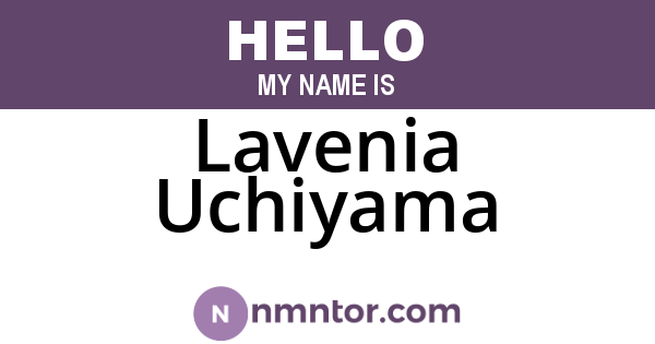 Lavenia Uchiyama