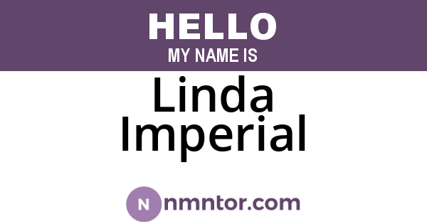 Linda Imperial
