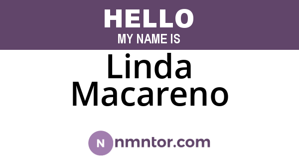 Linda Macareno