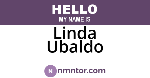 Linda Ubaldo