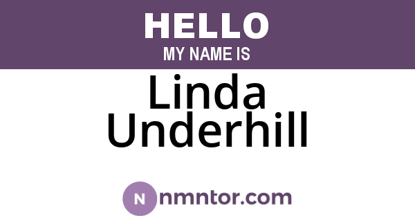 Linda Underhill