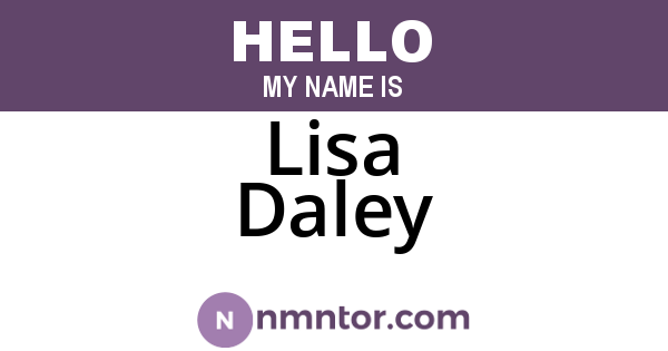 Lisa Daley