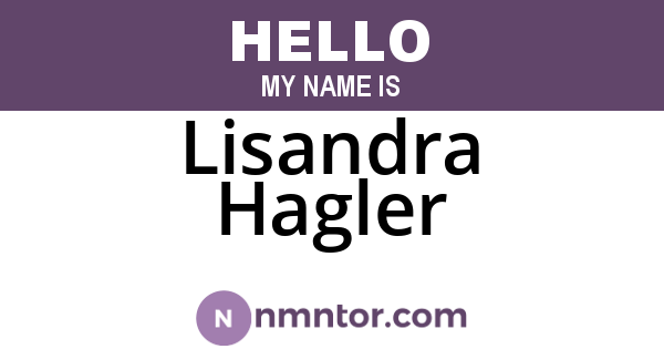 Lisandra Hagler