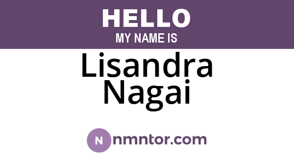 Lisandra Nagai