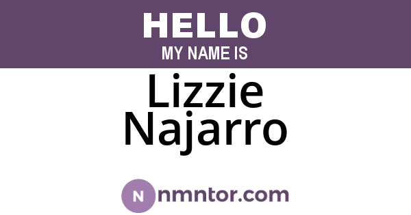 Lizzie Najarro