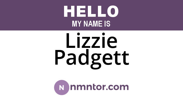 Lizzie Padgett