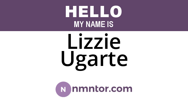 Lizzie Ugarte