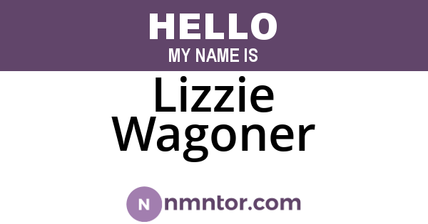 Lizzie Wagoner