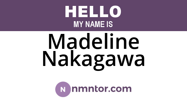 Madeline Nakagawa