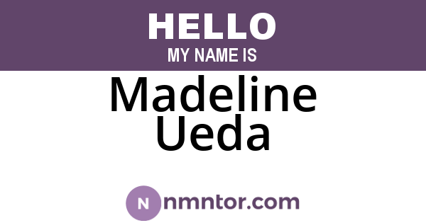 Madeline Ueda
