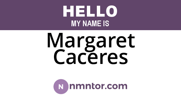 Margaret Caceres