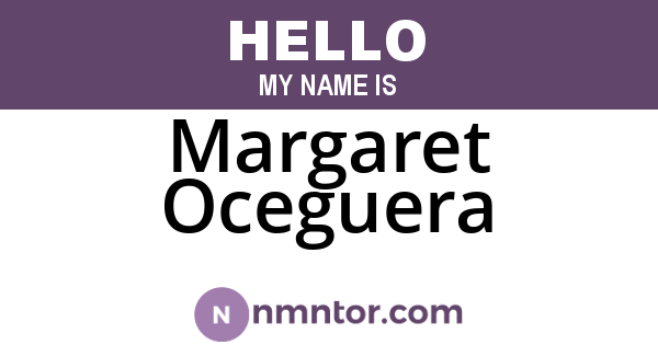 Margaret Oceguera