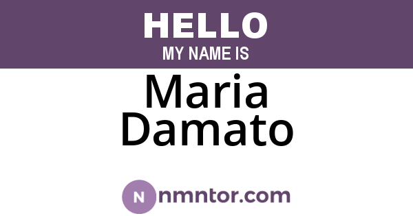 Maria Damato