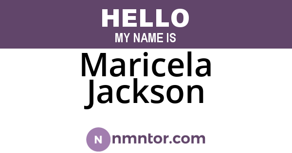 Maricela Jackson