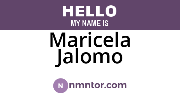 Maricela Jalomo